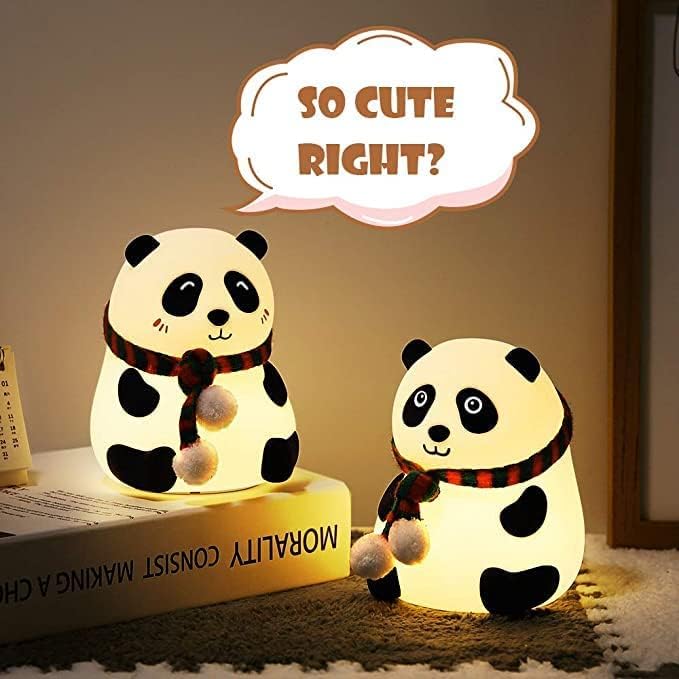 Touch Silicone Panda Light