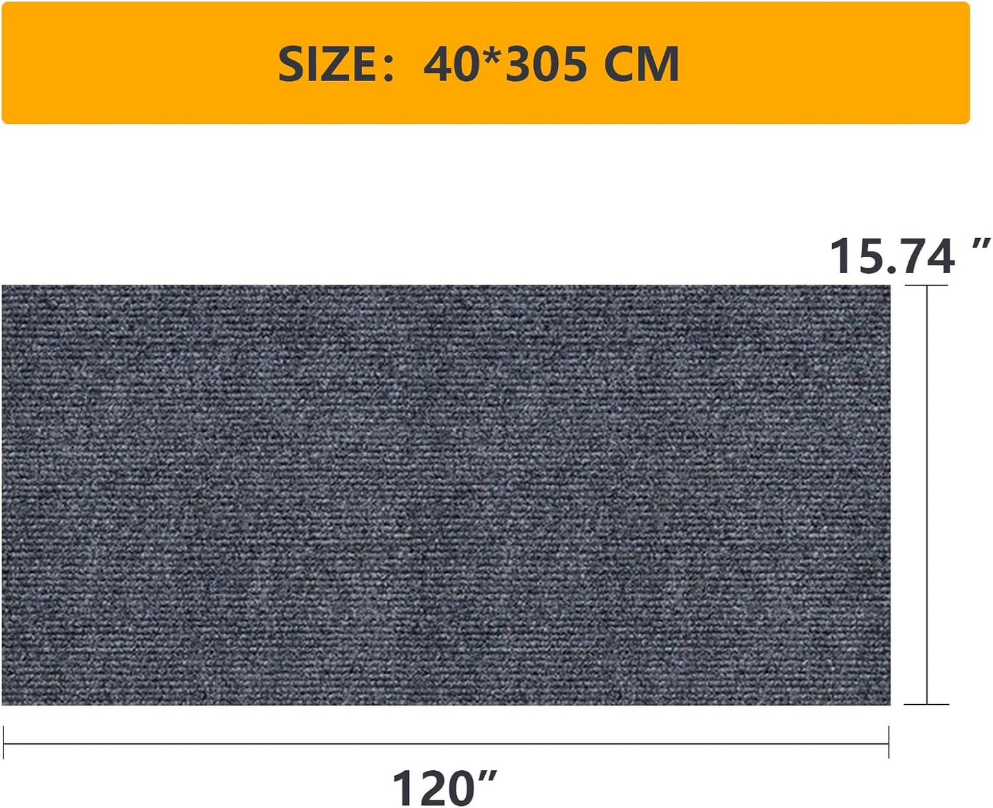120"x15.8" cat Scratch Furniture Protector Keep Couch Sofa Protection