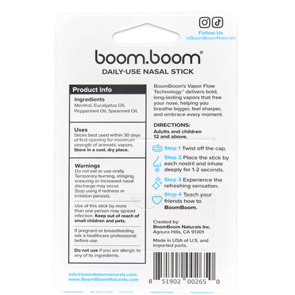 Nasal Stick (4 pack)