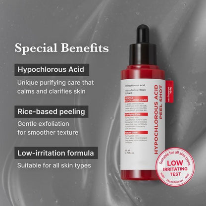 Hypochlorous Acid Rice Peel Shot