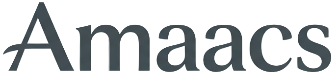 the text is "Amaacs"